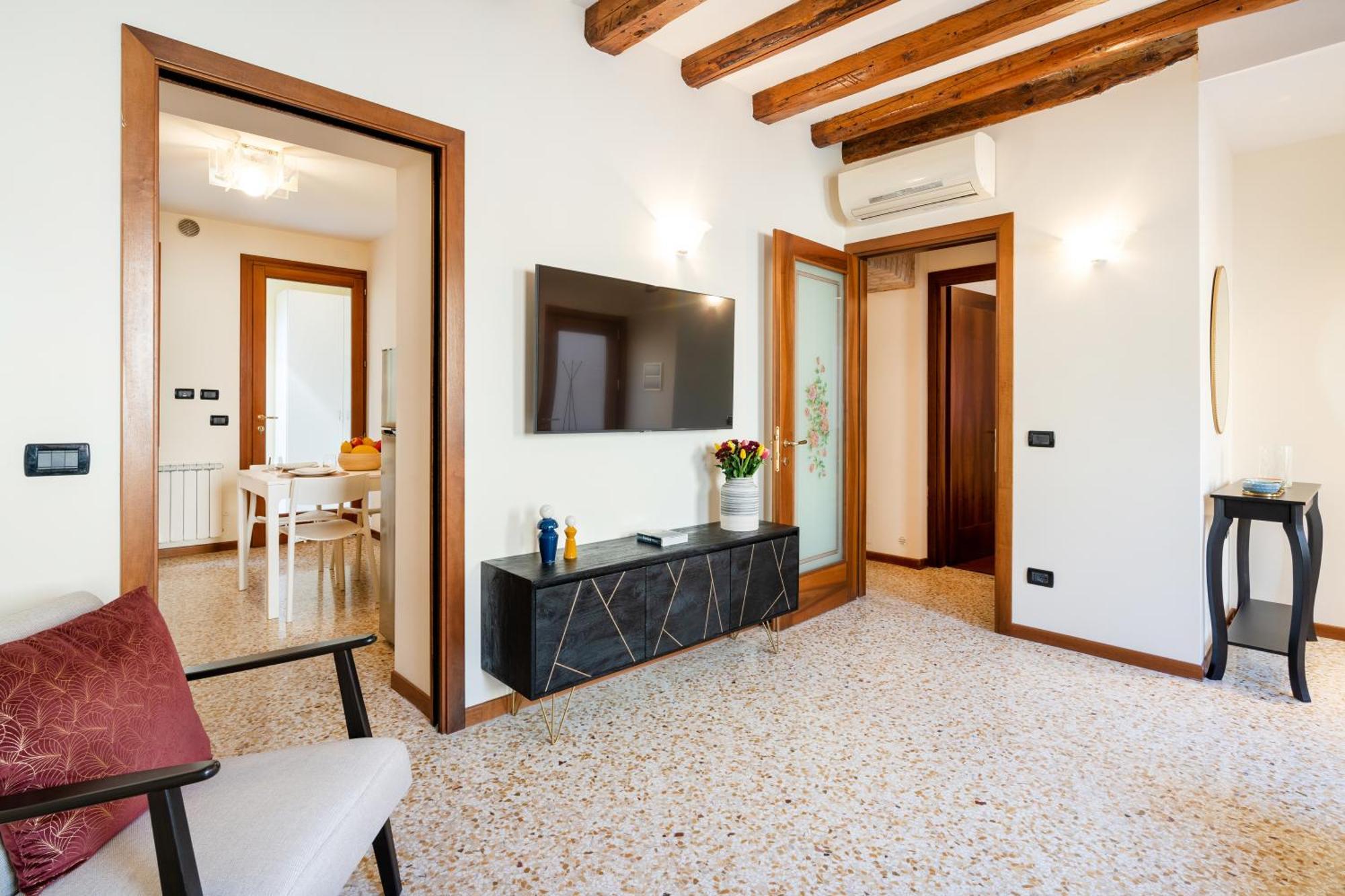 Elegante E Luminoso, Spazio Esterno Privato Veneza Exterior foto
