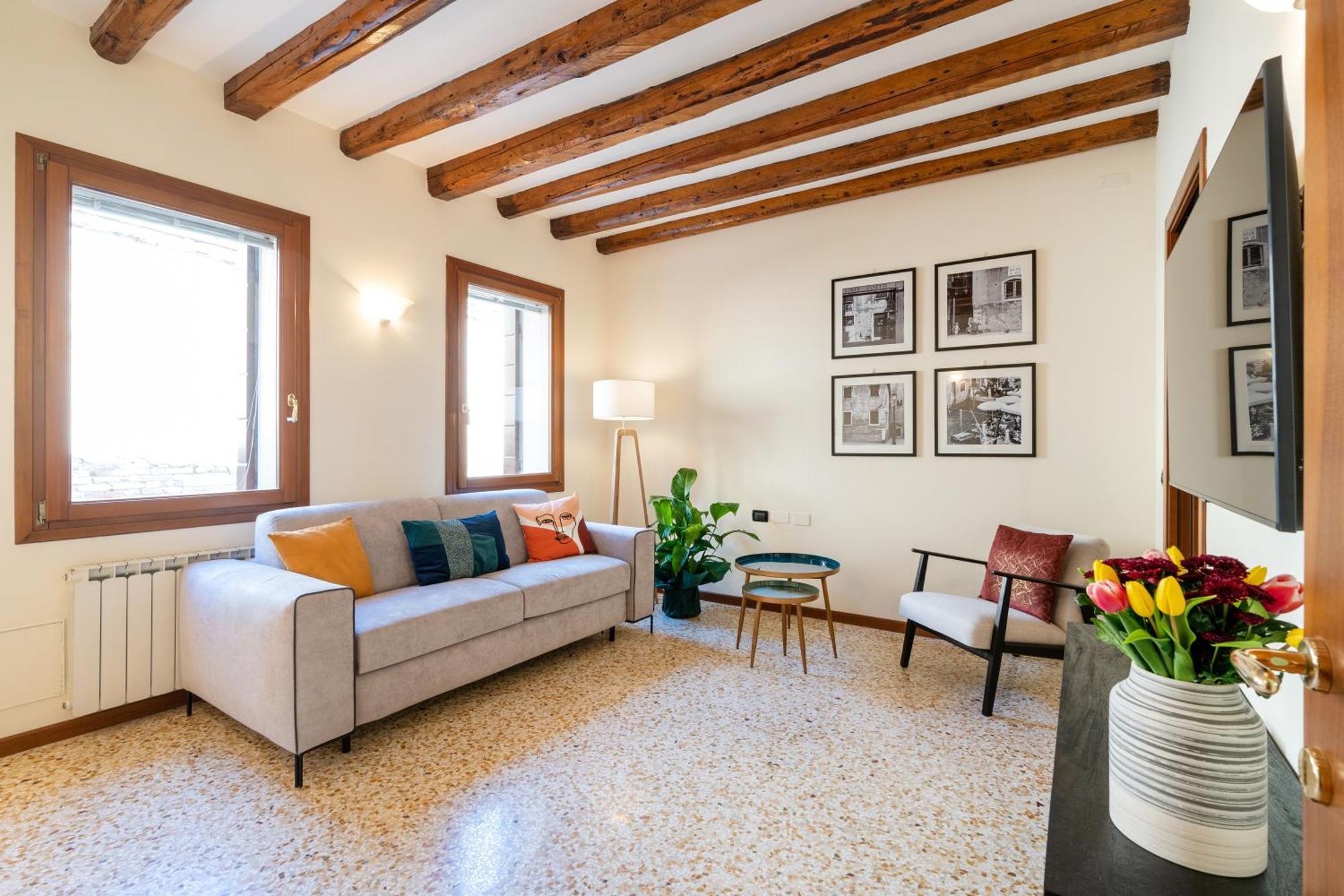 Elegante E Luminoso, Spazio Esterno Privato Veneza Exterior foto