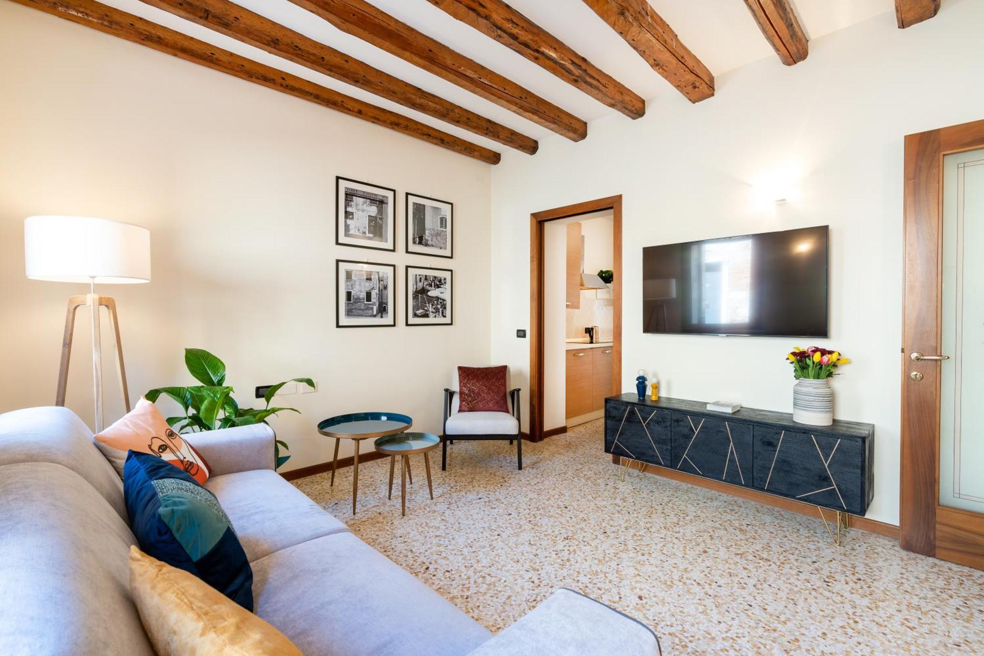 Elegante E Luminoso, Spazio Esterno Privato Veneza Exterior foto