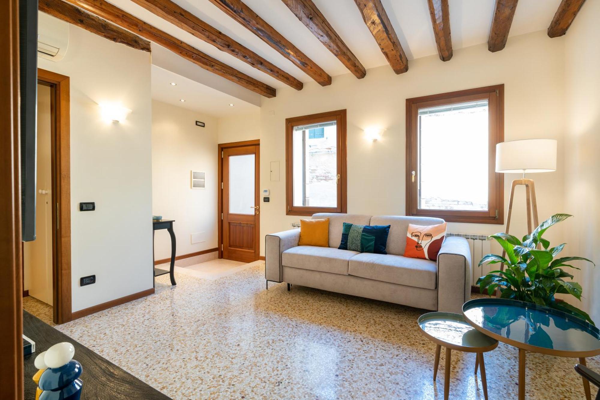 Elegante E Luminoso, Spazio Esterno Privato Veneza Exterior foto