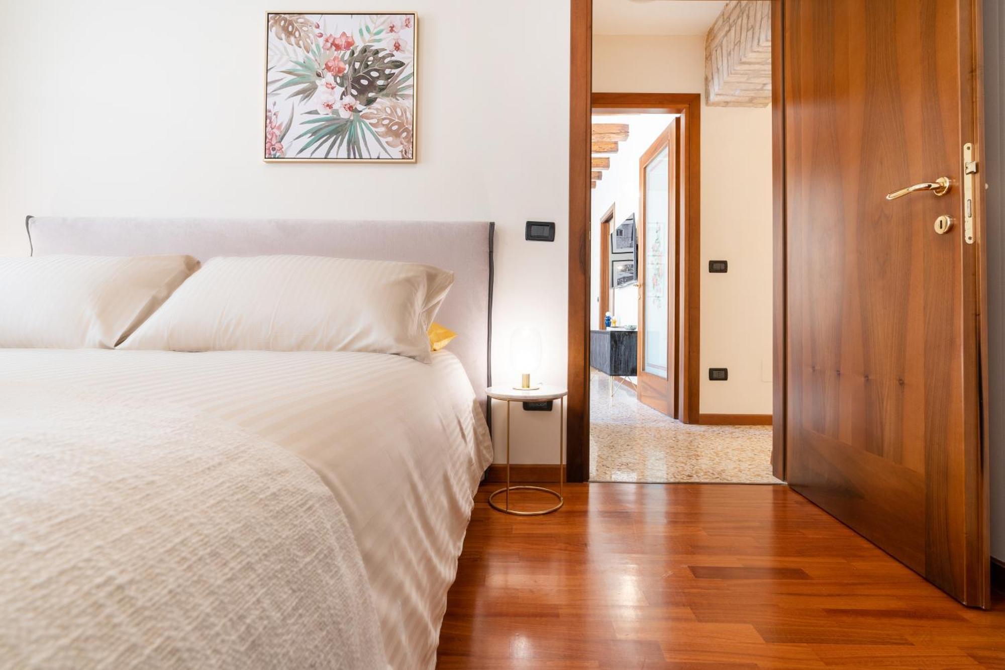 Elegante E Luminoso, Spazio Esterno Privato Veneza Exterior foto