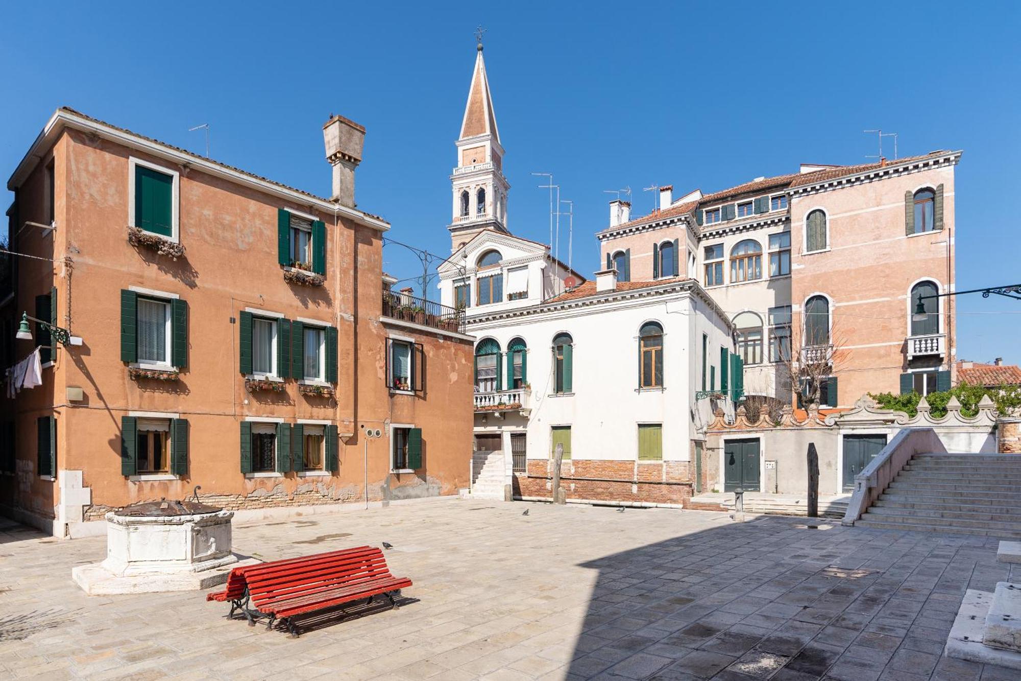 Elegante E Luminoso, Spazio Esterno Privato Veneza Exterior foto